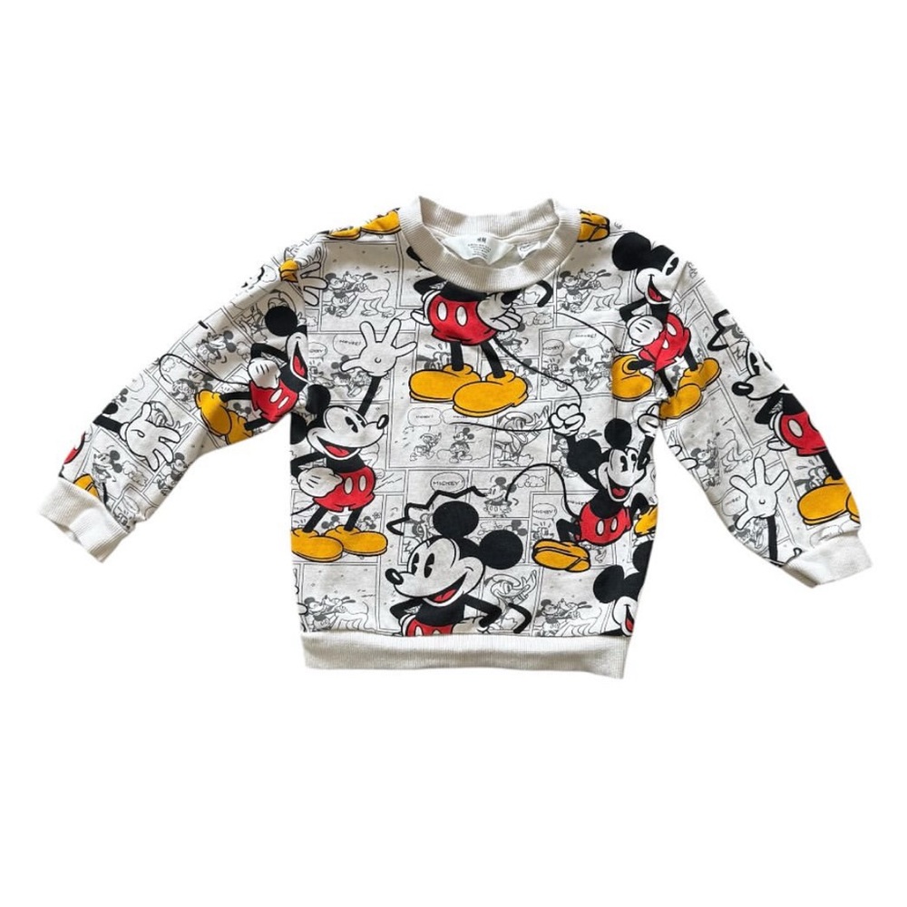 H&M Mickey Mouse sweatshirt 3-4T